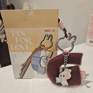 Pin For Love Labubu Pendant By Pop Mart- Letter G